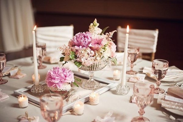 Outofmybubble Elegant Glam Shabby Chic Wedding Decor And Ideas