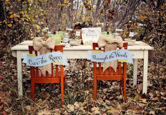 Woodland wedding
