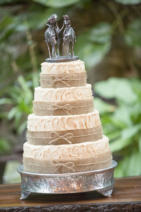 Outofmybubble 30 Burlap Rustic Country Weddings Cakes