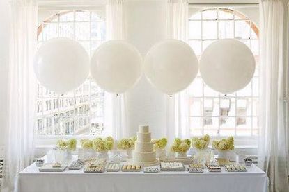 Picture of Huge Giant White Balloons up to 36" Wedding