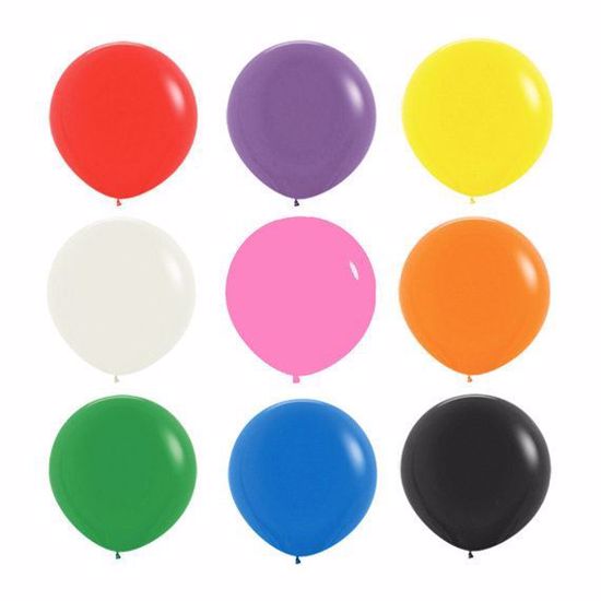 Picture of Gender Reveal Balloon Boy or Girl Baby Shower Oval