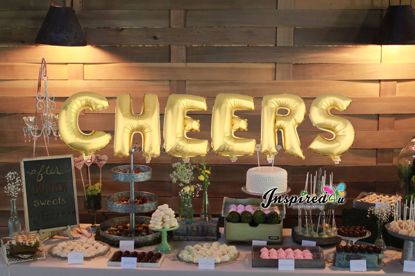 Picture of CHEERS Letters 16 Inch 40 cm Foil Balloons Party Wedding
