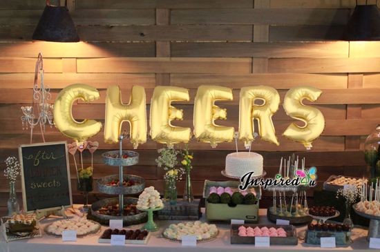 Picture of CHEERS Letters 16 Inch 40 cm Foil Balloons Party Wedding