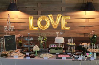 Picture of LOVE Letters 16 Inch 40 cm Foil Balloons Wedding Valentine Engagement