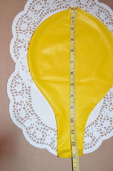 Picture of Huge Giant Yellow Balloons up to 36" Wedding