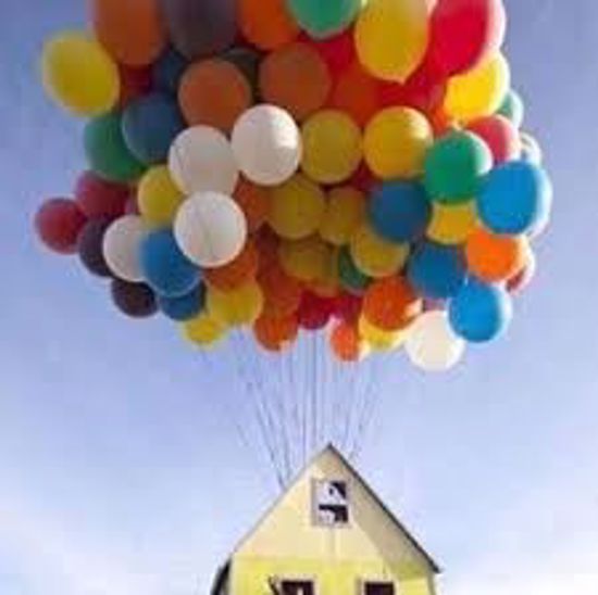 Picture of Birthday Huge Giant Orange Balloons up to 36" Wedding