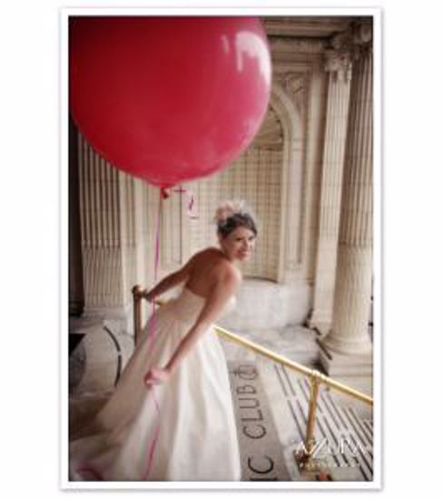 Picture of Valentine's Huge Giant Red Balloons up to 36" Wedding