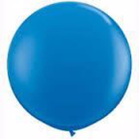Picture of Baby Shower Huge Giant Blue Balloon up to 36" Party