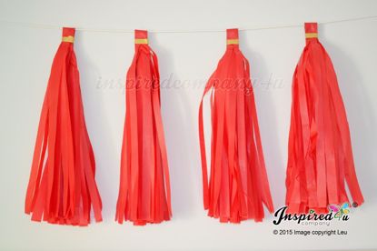 Picture of Red Theme Wedding Garland Valentine's Decor Birthday Party