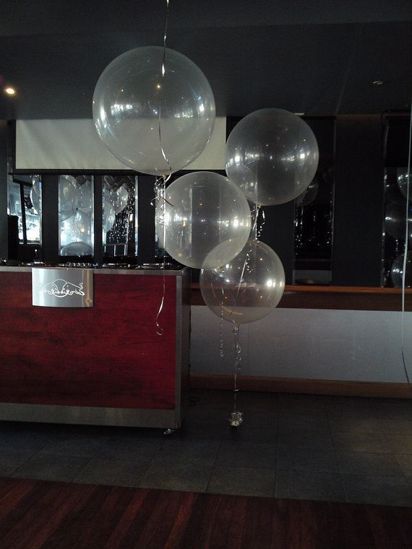 Picture of Clear Huge Giant Balloons up to 36" Wedding