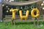 Picture of TWO Letters 40 Inch 100 cm Foil Balloons Birthday