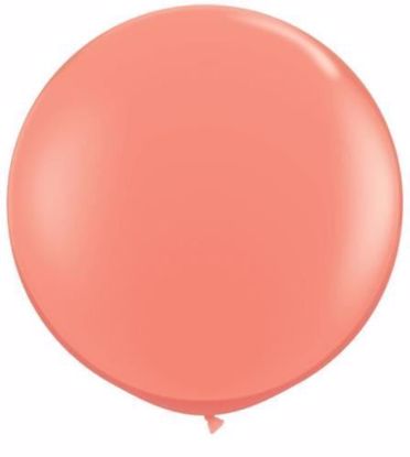 Picture of Qualatex Coral Balloons Huge Giant Wedding