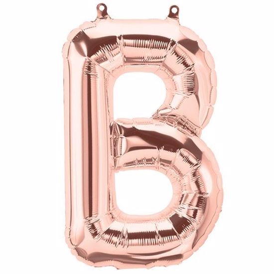 Picture of Rose Gold Balloons Baby Shower Christening Birthday