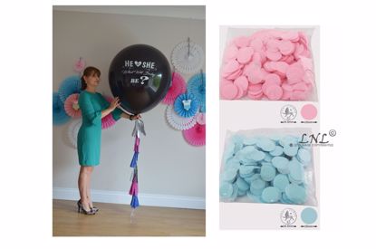 Picture of He or She What will baby be? Gender Reveal Balloon