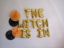 Picture of THE WITCH IS IN Halloween 16" Letters Foil Mylar Balloons Banner Garland