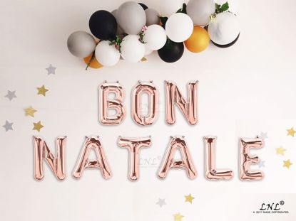 Picture of BON NATALE Rose gold Balloons