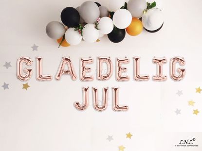 Picture of GLAEDELIG JUL Rose gold Balloons