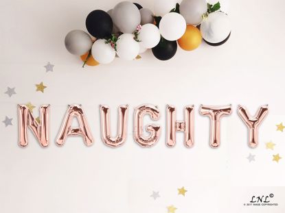Picture of NAUGHTY Rose gold Balloons