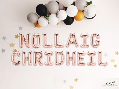 Picture of NOLLAIG CHRIDHEIL Rose gold Balloons