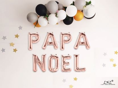 Picture of PAPA NOEL Rose gold Balloons