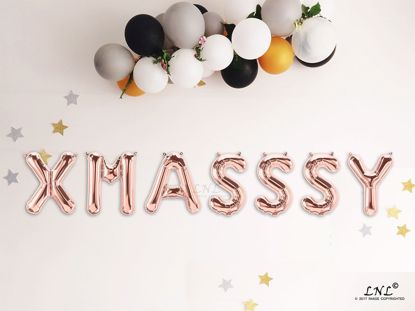 Picture of XMASSSY Rose gold Balloons