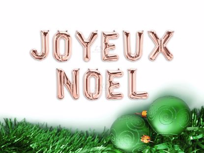 Picture of JOVEUX NOEL Rose gold Balloons