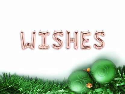 Picture of WISHES Rose gold Balloons