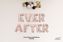 Picture of EVER AFTER Rose Gold Letters 34 Inch Foil Balloons