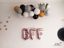 Picture of BFF Rose Gold Silver Letter Balloons