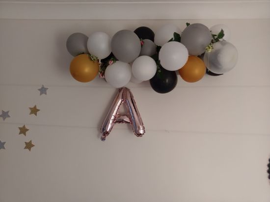 Picture of MR&MRS Balloons Rose Gold Letters