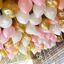 Picture of Blush Pink  Gold Ceiling Balloons up to 11" Engaged