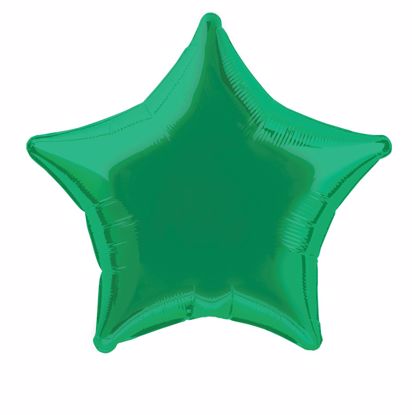 Picture of Green Star Balloons