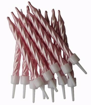 Picture of Birthday Candles Pink