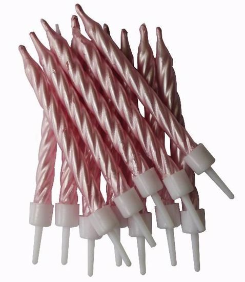 Picture of Birthday Candles Pink