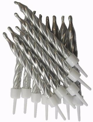 Picture of Silver Candles birthday