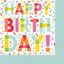 Picture of Happy Birthday Lunch Napkins Donuts