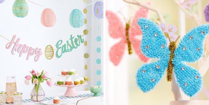 Picture of Happy Easter Glittery Banner