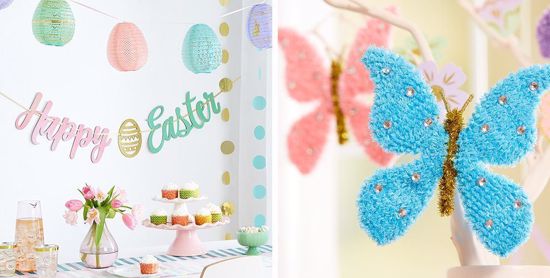 Picture of Happy Easter Glittery Banner