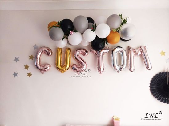 Picture of SILVER BALLOONS LETTER A