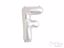 Silver foil balloon letter F