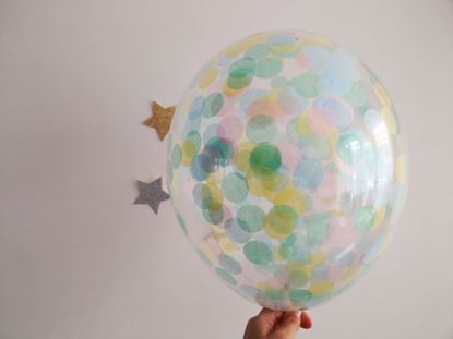 Picture of Icecream Confetti Balloons Mint Blush Blue Pink