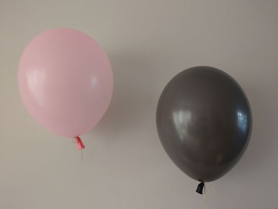Picture of Blush Pink Copper Balloons Pack