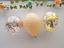 Picture of Rose Gold Balloons Gold Confetti Blush Bouquet