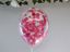 Picture of Burgundy Confetti Balloons Ceiling Bouquet