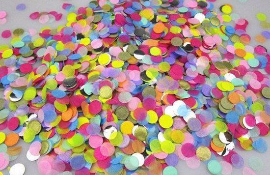 Picture of Princess Tissue Paper Confetti Balloons Pink Purple Silver