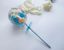 Picture of Cake topper Balloon Confetti Turquoise Hot Pink Yellow