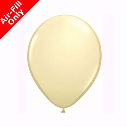 Picture of 5" IVORY SOLID COLOUR LATEX MINI BALLOONS (50)