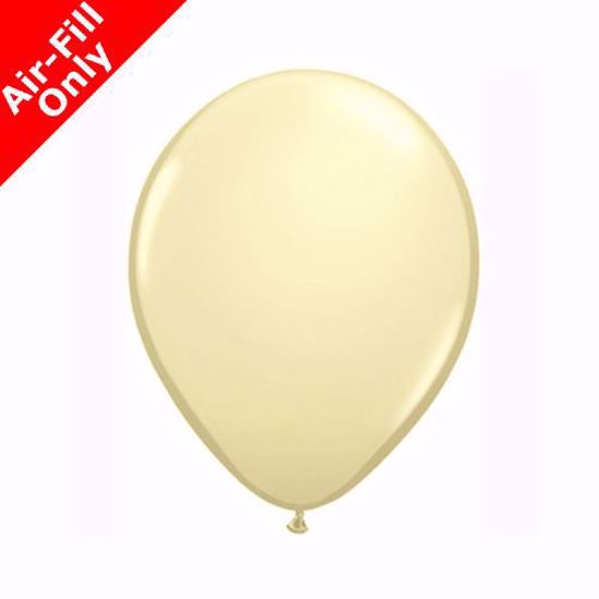 Picture of 5" IVORY SOLID COLOUR LATEX MINI BALLOONS (50)