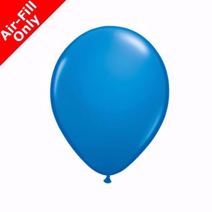 Picture of 5" BLUE SOLID COLOUR LATEX MINI BALLOONS (50)
