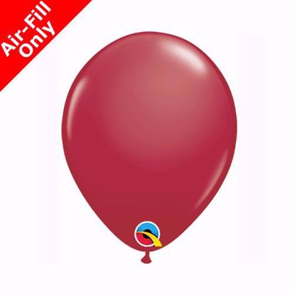 Picture of 5" BURGUNDY SOLID COLOUR LATEX MINI BALLOONS (50)